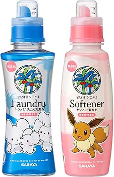 Amazon | サラヤ ヤシノミ洗たく・柔軟剤セット ポケモンデザイン2024